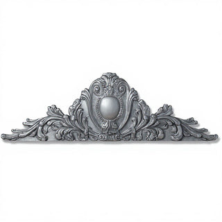 Stingwood Over-Door Architectural Panel — Aged Silver finish