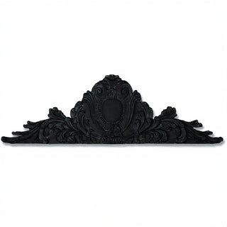 Stingwood Over-Door Architectural Panel — Dusted Black finish