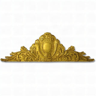 Stingwood Over-Door Architectural Panel — Deep Gold finish