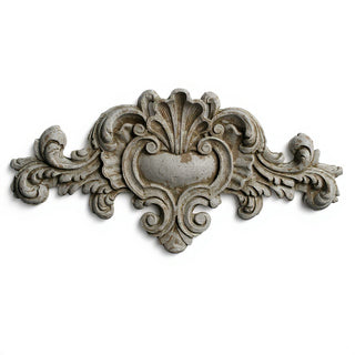 Architectural Over-Door Detail Wall Plaque — Antique Stone finish