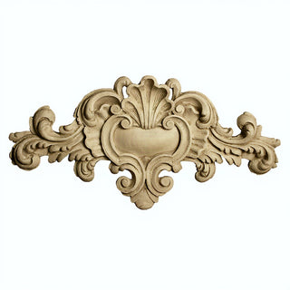 Architectural Over-Door Detail Wall Plaque — Dusted Sand finish