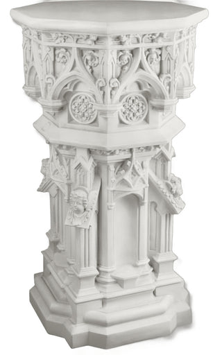 Cathedral Pedestal Statue - 44-inch