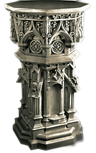 Cathedral Pedestal Statue - 44-inch