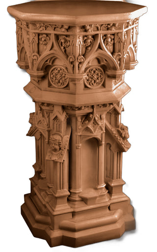 Cathedral Pedestal Statue - 44-inch
