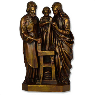 The Holy Family Statue - 25-inch — Bronze finish