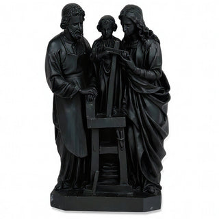 The Holy Family Statue - 25-inch — Dusted Black finish