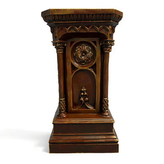 Columned Church Pedestal - 47-inch — Bronze finish