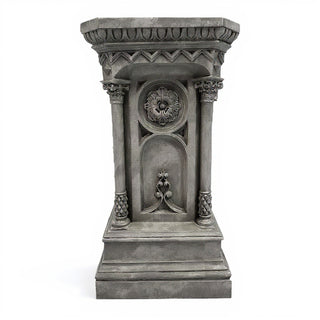 Columned Church Pedestal - 47-inch — Old Stone finish