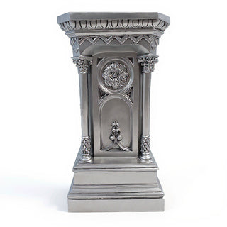 Columned Church Pedestal - 47-inch — Silver finish