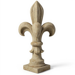 Fleur De Lis Finial - 8-inch — Gothic Stone finish