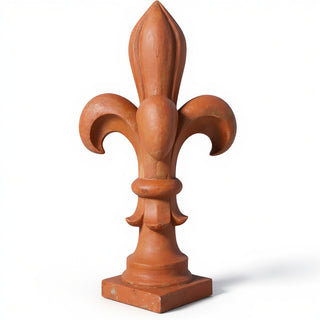 Fleur De Lis Finial - 8-inch — Metro finish