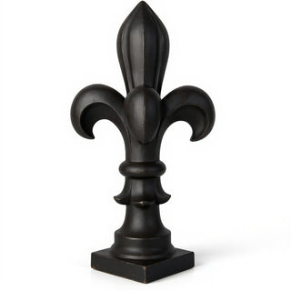 Fleur De Lis Finial - 14-inch — Iron finish