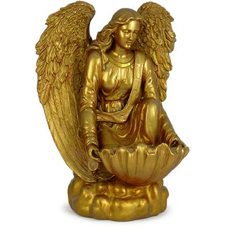 Angel of the Waters Statue - 34-inch — Antique Gold finish