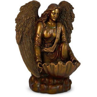 Angel of the Waters Statue - 34-inch — Bronze finish