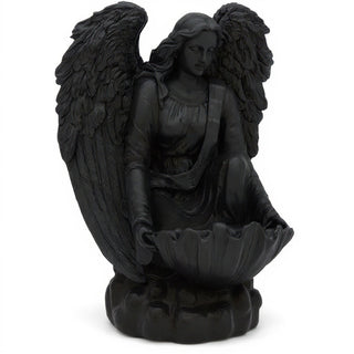 Angel of the Waters Statue - 34-inch — Dusted Black finish