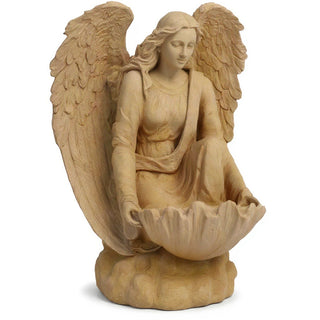 Angel of the Waters Statue - 34-inch — Dusted Sand finish