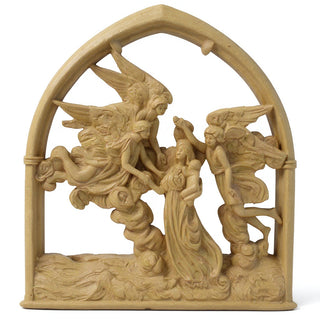Angels of the Sea Mirror - 10-inch — Dusted Sand finish
