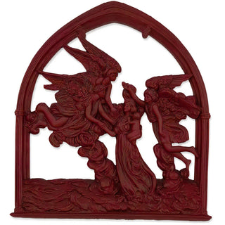 Angels of the Sea Mirror - 10-inch — Rust finish