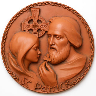 Saint Patrick Wall Plaque - 10-inch — Metro finish