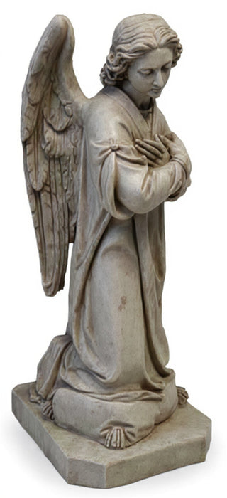 Shrine Meditation Angel Statue - 39-inch