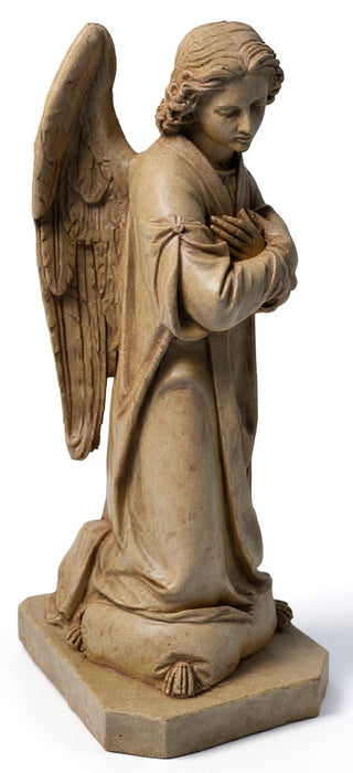 Shrine Meditation Angel Statue - 39-inch