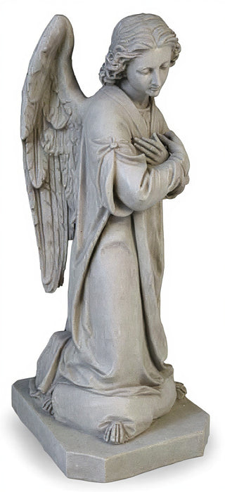 Shrine Meditation Angel Statue - 39-inch