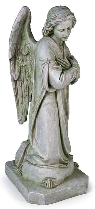 Shrine Meditation Angel Statue - 39-inch