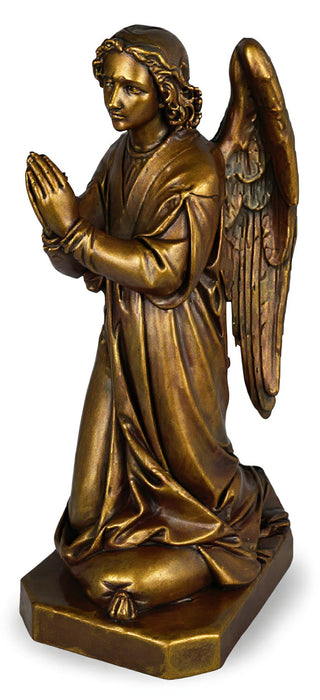 Shrine Praying Angel Statue - 39-inch
