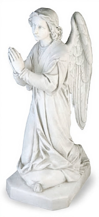 Shrine Praying Angel Statue - 39-inch
