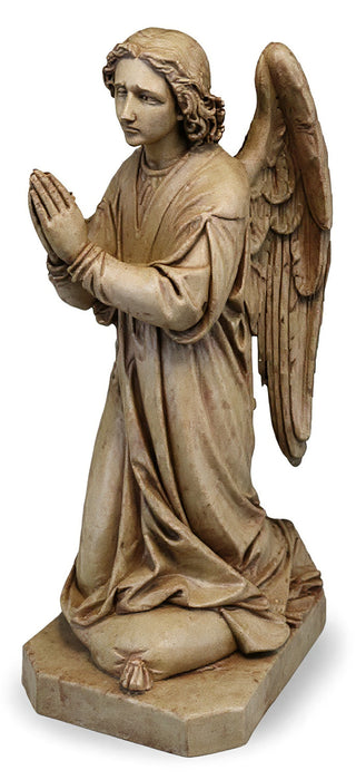 Shrine Praying Angel Statue - 39-inch
