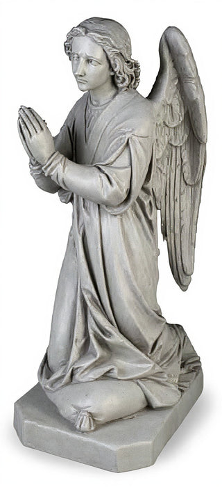 Shrine Praying Angel Statue - 39-inch