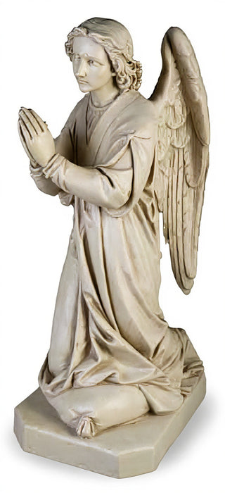 Shrine Praying Angel Statue - 39-inch