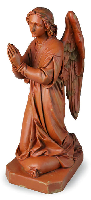 Shrine Praying Angel Statue - 39-inch