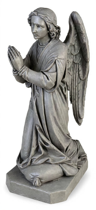 Shrine Praying Angel Statue - 39-inch