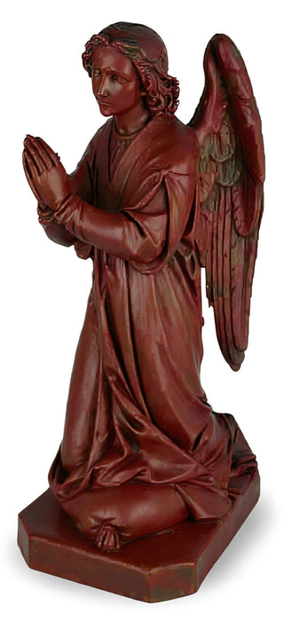 Shrine Praying Angel Statue - 39-inch