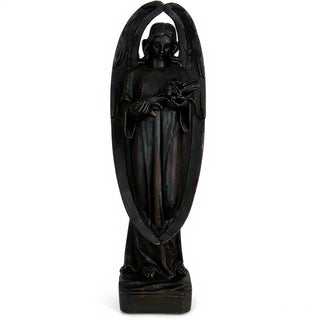 Angel of Mourning Statue - 34-inch — Iron finish