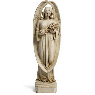 Angel of Mourning Statue - 34-inch — Museum Terracotta finish
