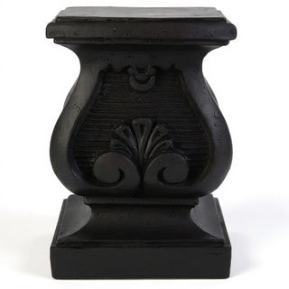 Barga Pedestal - 15.5-inch — Dusted Black finish
