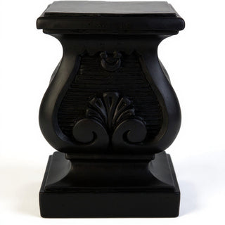 Barga Pedestal - 15.5-inch — Flat Black finish