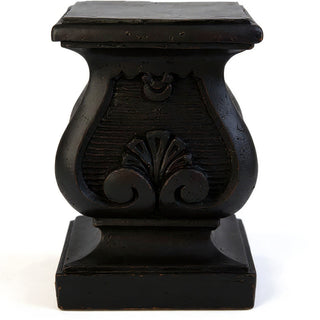 Barga Pedestal - 15.5-inch — Iron finish