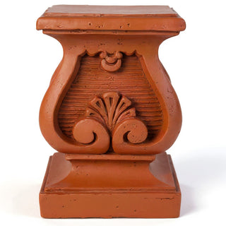 Barga Pedestal - 15.5-inch — Metro finish