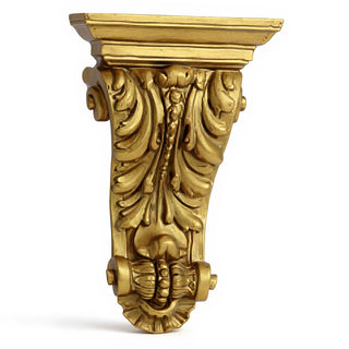 Burke Bracket - 18-inch — Antique Gold finish