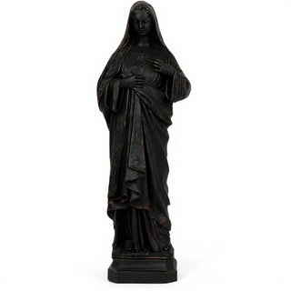 Immaculate Heart of Mary Statue - 16-inch — Iron finish