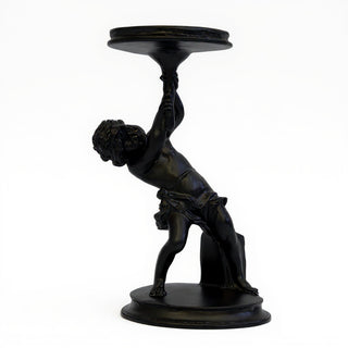 Captive Angel Statue - 13-inch — Flat Black finish
