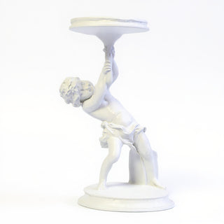 Captive Angel Statue - 13-inch — Flat White finish