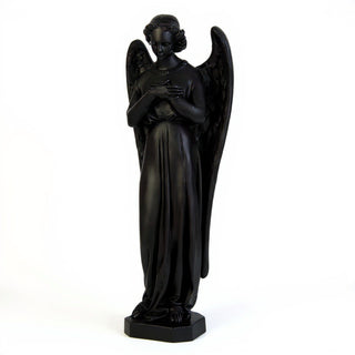 Angel with Crossed Arms - 25-inch — Flat Black finish
