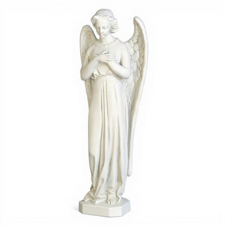 Angel with Crossed Arms - 25-inch — Flat White finish