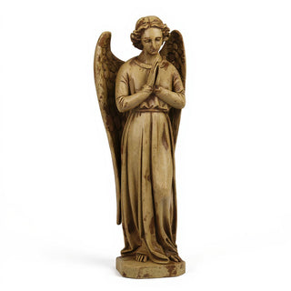 Cari Praying Angel Statue - 25-inch — Gothic Stone finish