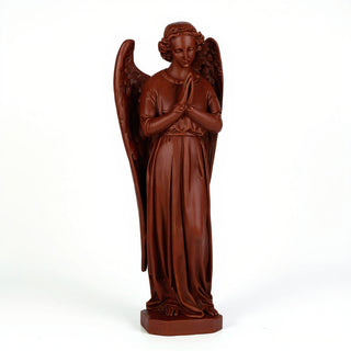 Cari Praying Angel Statue - 25-inch — Rust finish