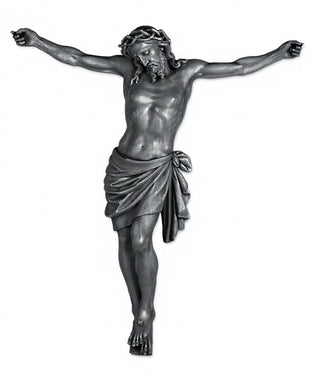 Corpus of Christ - 46-inch — Aged Silver finish